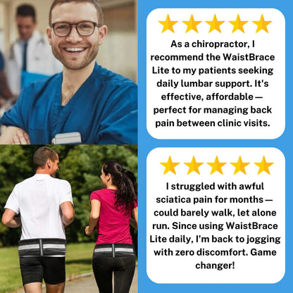 WaistBrace Lite - Back Pain Relieve in 14 days